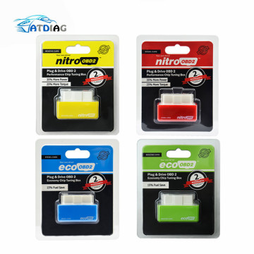 Eco Nitro OBD2 Chip Tuning Box Benzine Diesel EcoOBD2 Save Fuel NitroOBD2 More Power Super OBD2 Reset Button