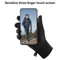 New Outdoor Cycling Gloves Touch Screen Full Finger Outdoor Sports Fleece Warm Ski Gloves Windproof And Waterproof Ski Gloves