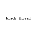 black thread