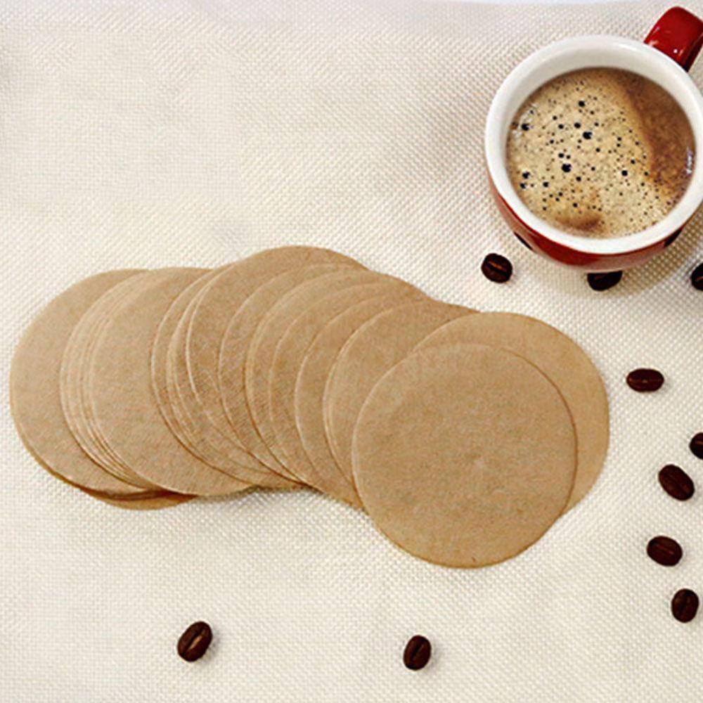 100Pcs/Set Coffee Paper Round 56 Mm 60 Mm 68 Mm For Espresso Coffee Maker V60 Dripper Coffee Filters Tools Moka Pot Paper Filter