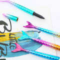 8pcs Cool Mermaid Pen Cute Cartoon Creative Signature Ink Gel Pens for School Supplies Gifts Kawaii Funny Office Stationary