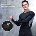 WorthWhile running Sports Compression Long Sleeves Tracksuit for Men Quick Dry Wear Running Suit Jogging Gym Fitness man Clothes