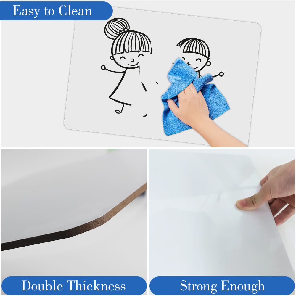 2021 new Dry Erase Painting Writing White Board Message Boards Children Drawing Note Board Stationery for office and study