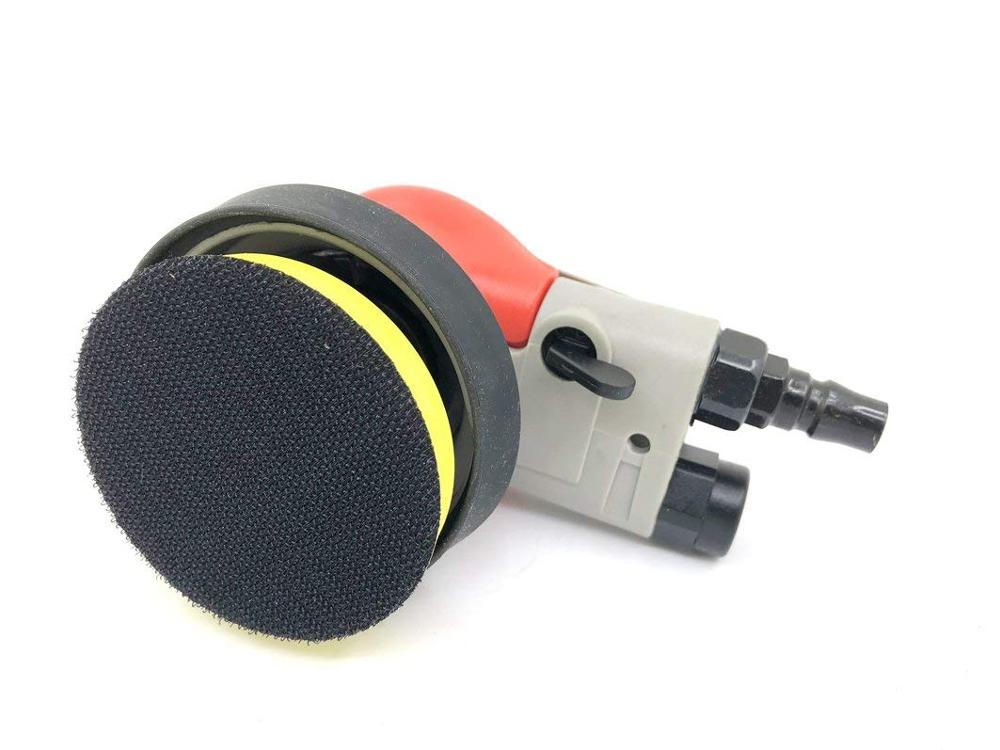 3" Inch Air Sander Pneumatic Cleanning Brush Kit Car Waxing Powerful Surface Car Wheel Bathroom Tile Grout Cleaner Tool