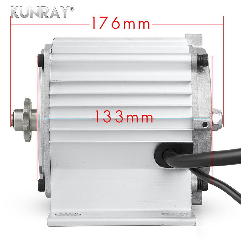 KUNRAY MY1020 BLDC Mid Motor Brushless 48V 750W DC, Electric Motorcycle Engine Motor Kit, For E-Bike Dirt Bike Tricycle Quad Car