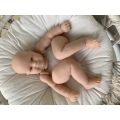 NPK 24inch DIY toy Popular reborn doll kit Maddie very soft lifelike real touch fresh color unpainted doll parts