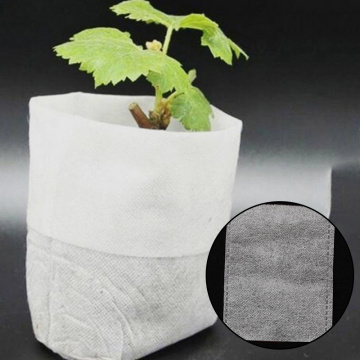 100pcs/lot 8*10cm Biodegradable Non-woven Nursery Bags Plant Grow Bags Fabric Seedling Pots Eco-Friendly Aeration