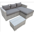 Outdoor PE Rattan Sofa Set With Cushion