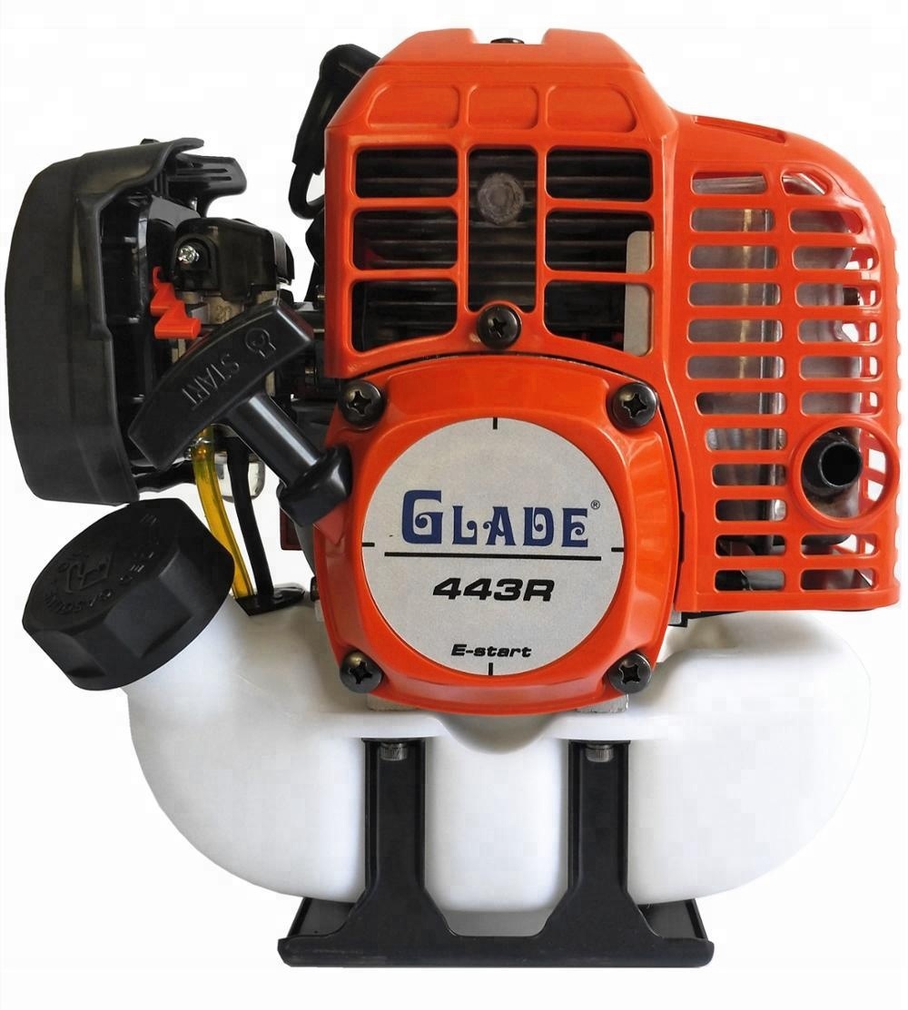 red/orange 42cc engine hoods machine engine parts brush cutter engine