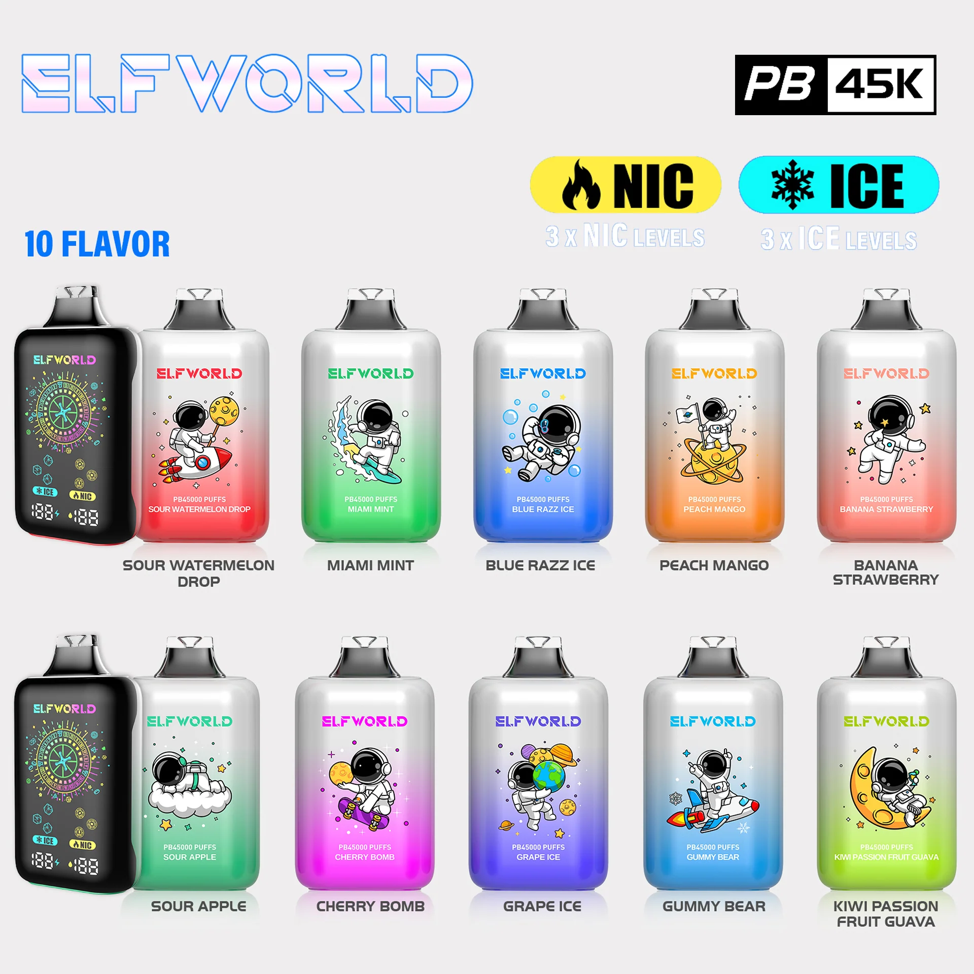 elfworld PB45000puff