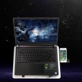 Gaming aluminum laptop cooling pad holder stand USB radiator fan cooler cold notebook PC accessories refrigerator plate