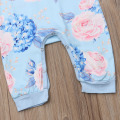 Fashion Floral Newborn Baby Girl Romper Jumpsuit Playsuit Outfit Clothes Set
