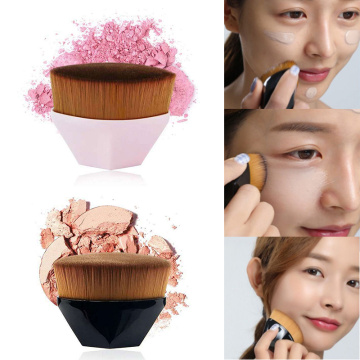 Six Corners Makeup Brushes Powder Foundation Eyeshadow Eyebrow Face Blush Make Up Brush Set Cosmetic Soft Synthetic Hair