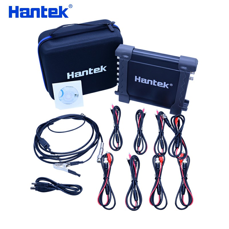 Hantek 8 Channels Automotive Diagnostic Oscilloscope with 80 type Ignition/Sensor/Bus detection/Performe/Starter function 1008C