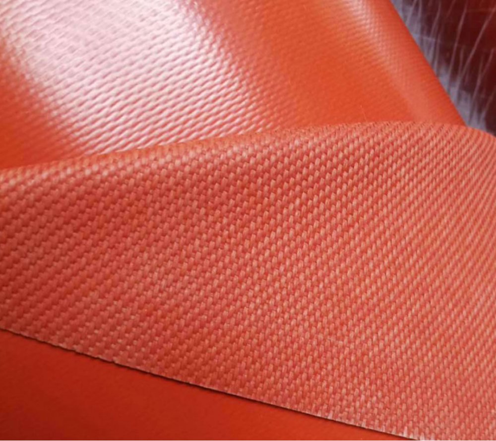 Waterproof Polyester Silicone Coated Fiberglass Fabric