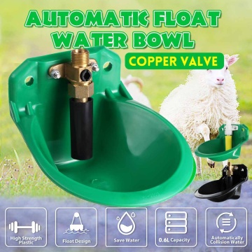 Automatic Water Bowl Water Drinker Sheep Cattle Cow Pig Horse Goat Farm Animal Feeder Drinking Tool Replace Cattle Copper Valve