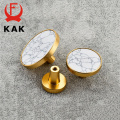 KAK Furniture Handles Marble Shell Simple Nordic Pastoral Wardrobe Dresser Knobs Cupboard Cabinet Drawer Round Colorful Pulls