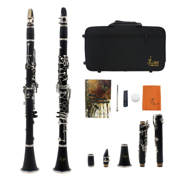 SLADE 17 Key Clarinet Falling Tune B Soprano Nickel Plating Musical Instruments Professional Woodwind Instruments