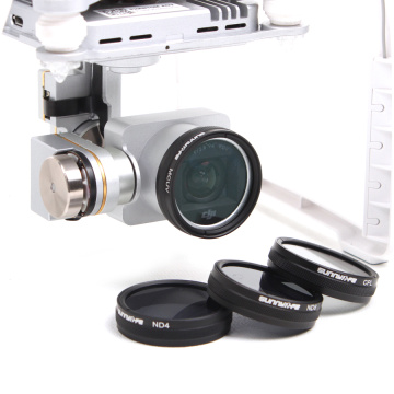 Lens Filter ND-4 Light Microscopy for DJI Phantom 4/3 ND4 Dimmer Professional\Advanced\Standard