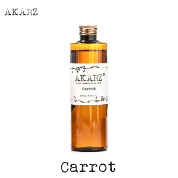 AKARZ Famous brand Carrot oil natural aromatherapy highcapacity skin care massage spa base carrier Carrot essential oil