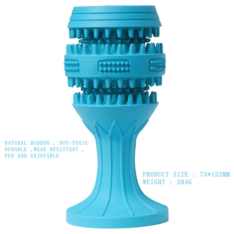 Durable Rubber Toy Pet Chew Toy Rubber Cup