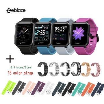 Original Zeblaze GTS Smart Watch Bluetooth Call IP67 Waterproof 1.54 inch IPS Screen Heart Rate Monitor DIY Watchface Smartwatch