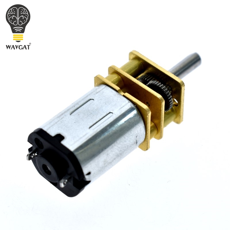 WAVGAT Arrival DC 6V 200RPM Mini Metal Gear Motor with Gearwheel Model N20 3mm Shaft Diameter For Power Tool.