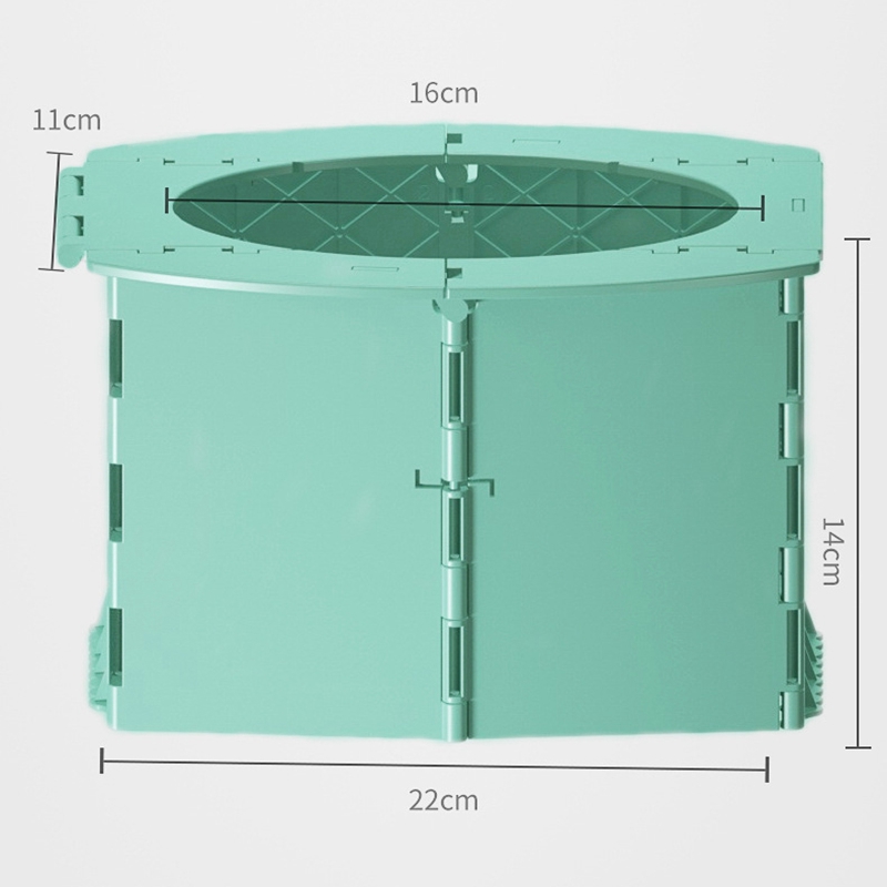 Portable Kids Toilet Folding Commode Outdoor Toilet Seat Training Baby Potty for Camping Car Infant Emergency Potties