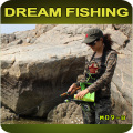 Dream Fishing Multifunctional Fishing Bag 17*6*22cm+Fishing Box 17.5*15.5*3.5cm Large Capacity Waterproof Waist Leg Fishing Bag