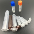 60PCS Centrifuge Tube Plastic Bottles with cap 0.5ml to 10ml Mixed Size Centrifuge Bottles Lab Supplies