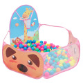 1.2M Baby Playpen Playground Bebe Ball Pit Balls Dry Pool with Basketball Hoop Children`s Tent Park Portable Kids Balloons Toys