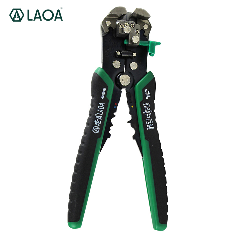 LAOA Professional Automatic Wire Stripper Tools Electrical Cable stripping Tools For Electrician Crimpping Made in Taiwan