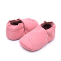 Newborn Soft Soled Baby Boy Shoes Solid Color Anti Slip Soft Leather Toddler Shoes Baby Shoes First Walkers Spring Autumn
