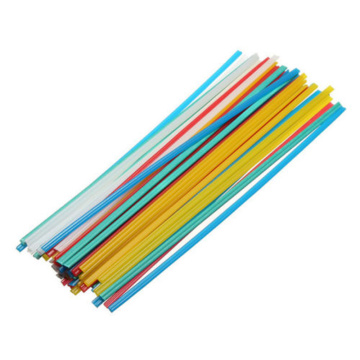 50Pcs Mix Color Set Plastic Welding Rods PP/PVC Fairing Welder Sticks Tool