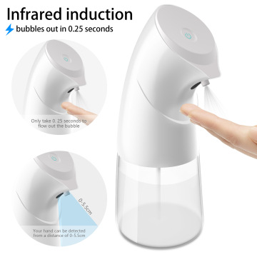 Intelligent Automatic Liquid Soap Dispenser Induction Foaming Hand Washing Device for Kitchen Bathroom (Without Liquid)