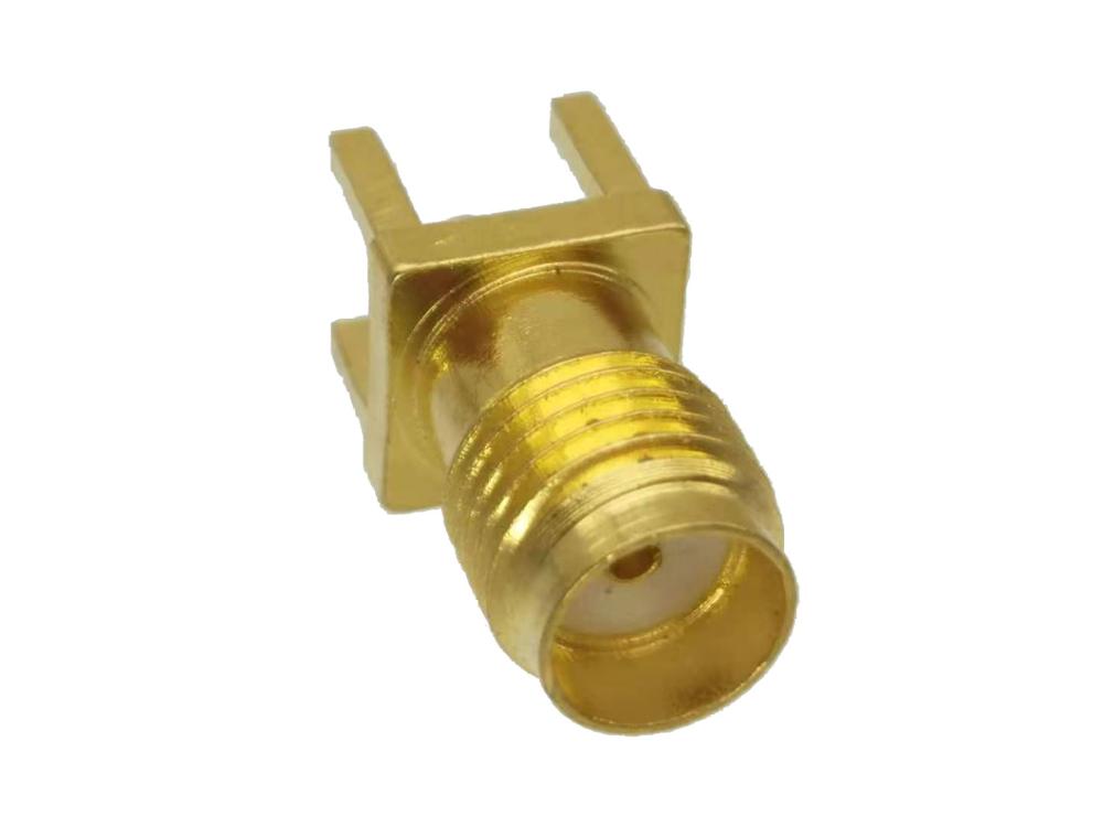 Connector SMA Female Jack Solder PCB Mount Straight RF Coaxial