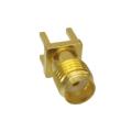 Connector SMA Female Jack Solder PCB Mount Straight RF Coaxial