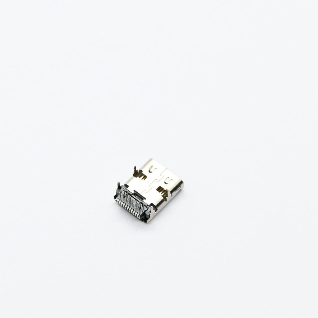 U3.1FM09-GLBGODA+USB 3.1 C TYPE Receptacle Rear Cover Type Insertion Distance 6.20MM 24P FEMALE（2）