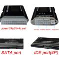 Check Quick Digital LCD Power Bank Supply Tester Computer 20/24 Pin Power Supply Tester Support 4/8/24/ATX 20 Pin Interface HOT