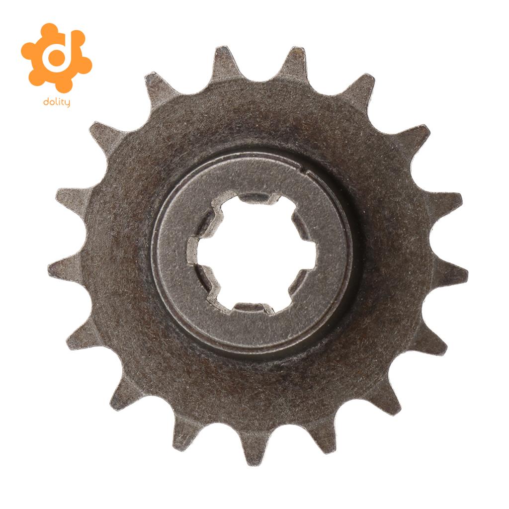 17T 17 Tooth Front Chain Sprocket for 49cc Engine Mini Pocket Dirt Bike