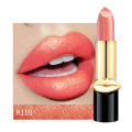 12 Colors Mermaid metallic Shine Shimmer Matte lipstick Waterproof Lip Blam Not-Stick Cup golden Makeup Lip Tint TSLM1