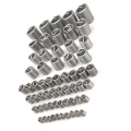 60Pcs Thread Insert Set M3/4/5/6/8/10/12 Thread Repair Insert Kit for Helicoil Repair Tools