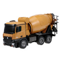 Large RC Yellow Truck Toys 1:14 2.4G Concrete Mixer Engineering Truck Light Construction Vehicle Toys for Children