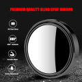 2Pcs Blind Spot Mirror 360 Degree Adjustable HD Glass Wide Angle Round Convex Mirror for dead zone safety rear view mirror