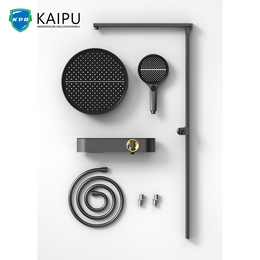 exposed shower system with hand shower and shower head (3)