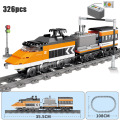 Technic Battery Powered Electric Classic City Steam Locomotive Train Rail Building Blocks Bricks Toys For Children Gifts