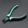 ELECALL Mini plier Cutter Cutting Nippers Pliers Hardware Mini Tool Pliers Tweezers Clamps Multi-purpose green