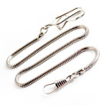 Fashion Stainless Steel 39cm Fob Chain for men or women Jewelry Accessories Pocket Watch chain