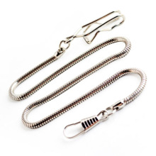 Fashion Stainless Steel 39cm Fob Chain for men or women Jewelry Accessories Pocket Watch chain