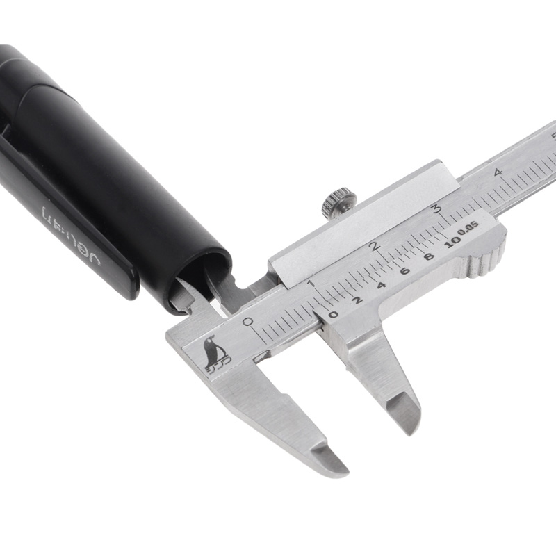 Mini Vernier Caliper 0-70mm Guage Pocket Stainless Hardened Metric Machinist P0RE